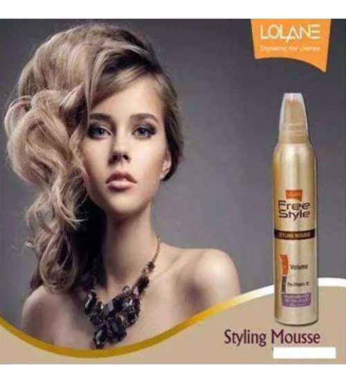 Lolane FreeStyle Hair Styling Mousse Curl Normal Hold 130ml